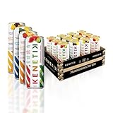 KENETIK Caffeine-Free Focus Drink – Brain Fuel for Mental Clarity and Cognitive Endurance, Sugar-Free, Bioidentical Ketones (D-BHB), 12oz – 12 Pack, Variety