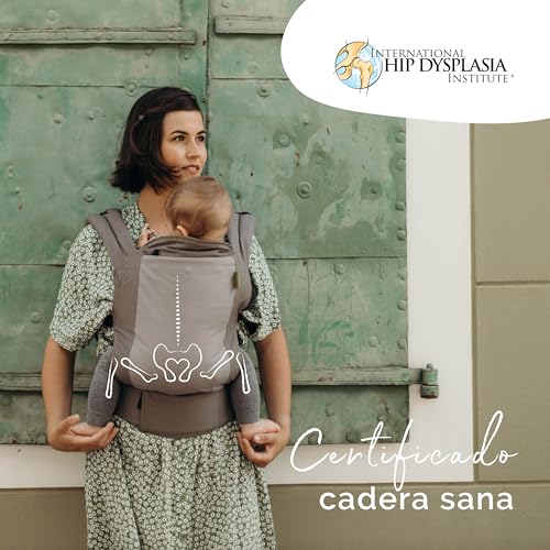 Boba Classic Mochila Portabebés, Porta Bebés Recién Nacidos y Niños Pequeños, Mochila de Porteo para Bebé 100% Algodón, Portabebés Ergonómico, Portabebés para Peques de 3-20 kg (Dusk) - imagen 6