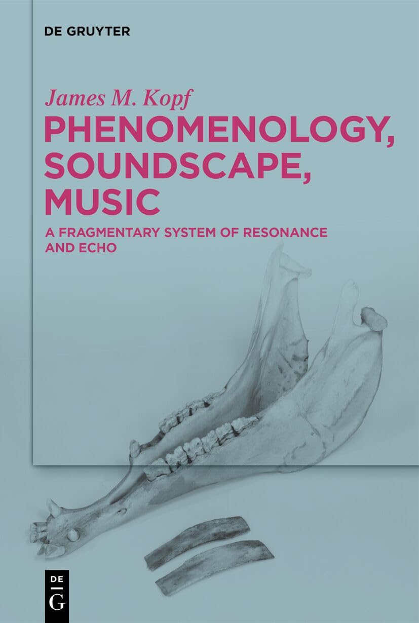 Livre de musicologie : Phenomenology, Soundscape, Music pour chercheurs