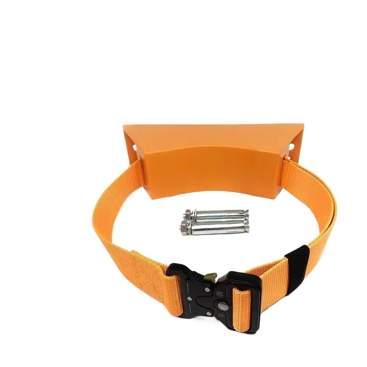 Adjustable Wall Mount Oxygen Cylinder Holder - 6Pack Durable ABS Bracket with 39" Adjustable Strap