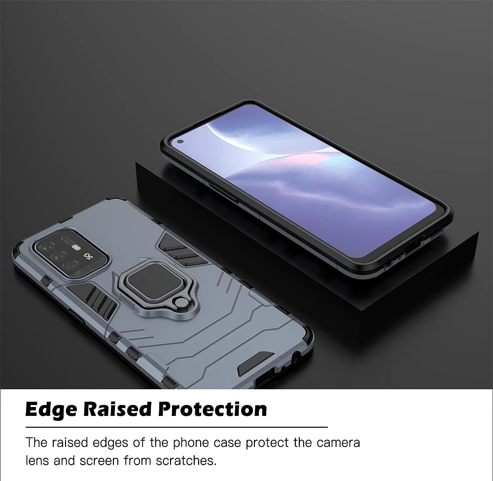 Per OPPO A94 5G COVER CUSTODIA SILICONE TRASPARENTE + PELLICOLA VETRO