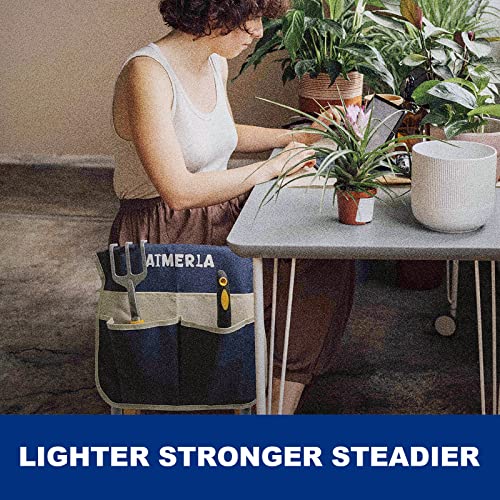 image for Aimerla Foldable Garden Kneeler Seat Heavy Duty [Upgraded Widened Thic