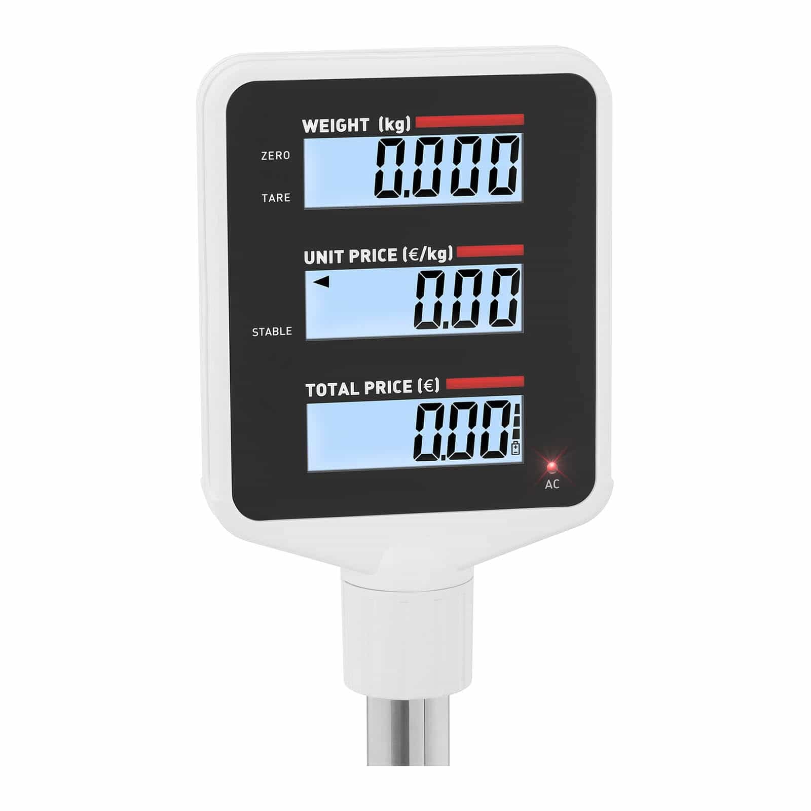 Steinberg Systems Balance De Contrôle Professionnelle Électronique SBS-PW-152C (0,01 g à 15 kg, ±2 g, Afficheur LCD Sur Trépied, Plateau 31x21 cm, Espace Sauvegarde)