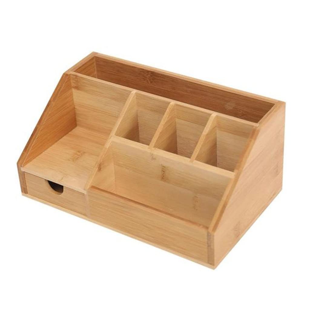 Portalápices, Caja de Almacenamiento de Escritorio de Oficina Multifuncional Caja de Almacenamiento de artículos Diversos de Escritorio Portalápices (A 24,5 cm * 15 cm)