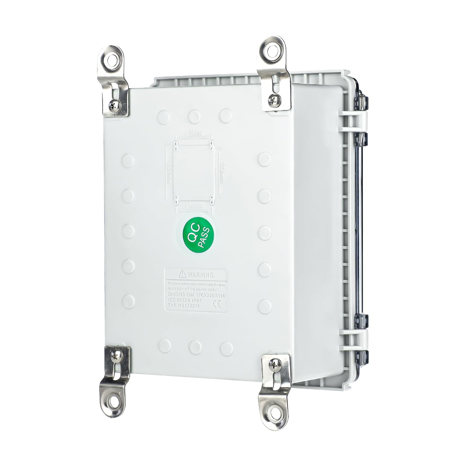 Outdoor Waterproof Electrical Box - IP67 -8