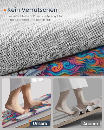 Paillasson intérieur 50x80cm absorbant résistant et lavable