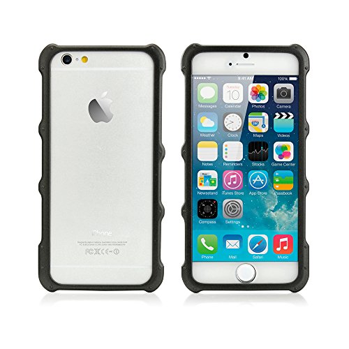 Bumper iPhone 6 Trenro antichoc noir solution pour sécuriser les contours du téléphone
