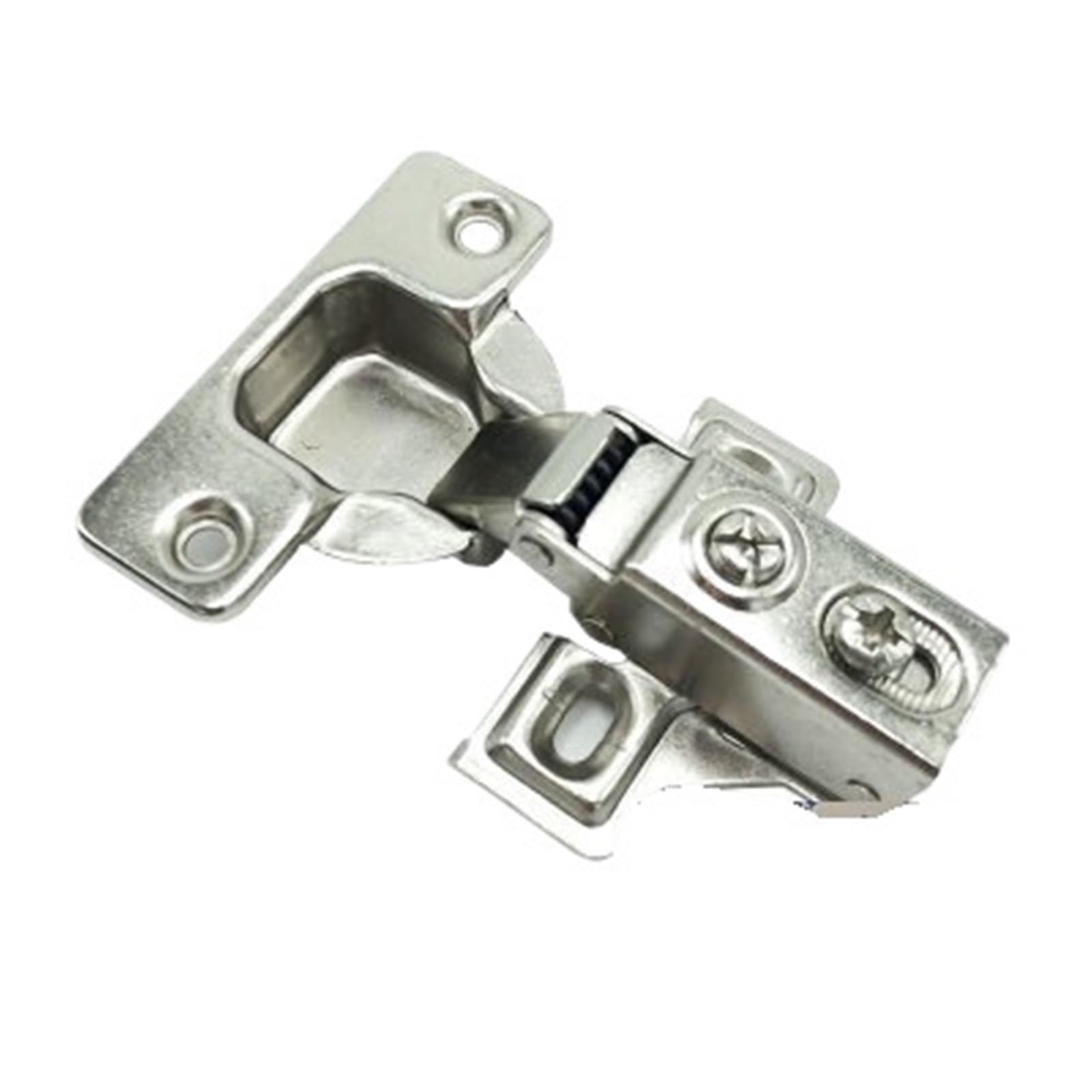 Kdhcvkz Soft Full Overlay 10Pcs Cabinet Hinge Regular Furniture Hinge(Soft Full Overlay)