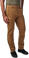 Vista 3 de 5.11 Pantalones tácticos Ridge para hombre, corte recto, 8 bolsillos, estilo 74520