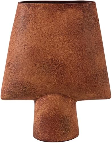 Art Ceramic Ornament Simple Soft Decoration Japanese Ceramic Vase Home Decoration Hotel B&B Crafts Flower Vase, Third Style