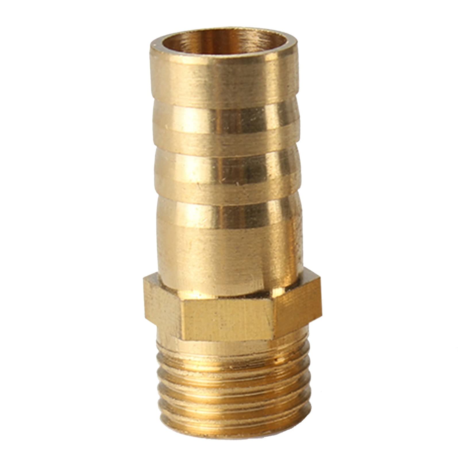 Gjghklhl Men's 1/8Inch 4Mm-2Mm Hose Barb Tail -3/ Bsp Connector Joint Copper Coupler Adapter(,0Mm Barb)