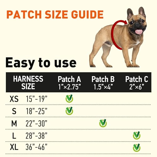 Dogline Hundegeschirr und 2 abnehmbare Nasenaufnäher, Größe XL, 91,4 cm bis 116,8 cm, Schwarz