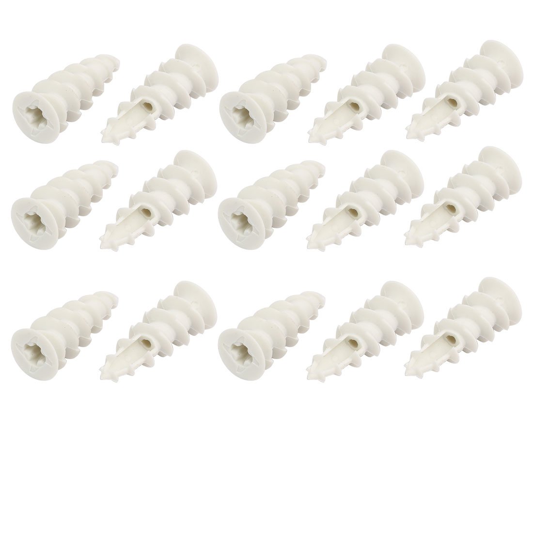Aexit 14mmx38mm Hollow-Wall Drywall Anchor M4.2x38mm Self-tapping Screw 15 Sets (914b8811ff33211cc0bd8ecd4c2d9fb2)