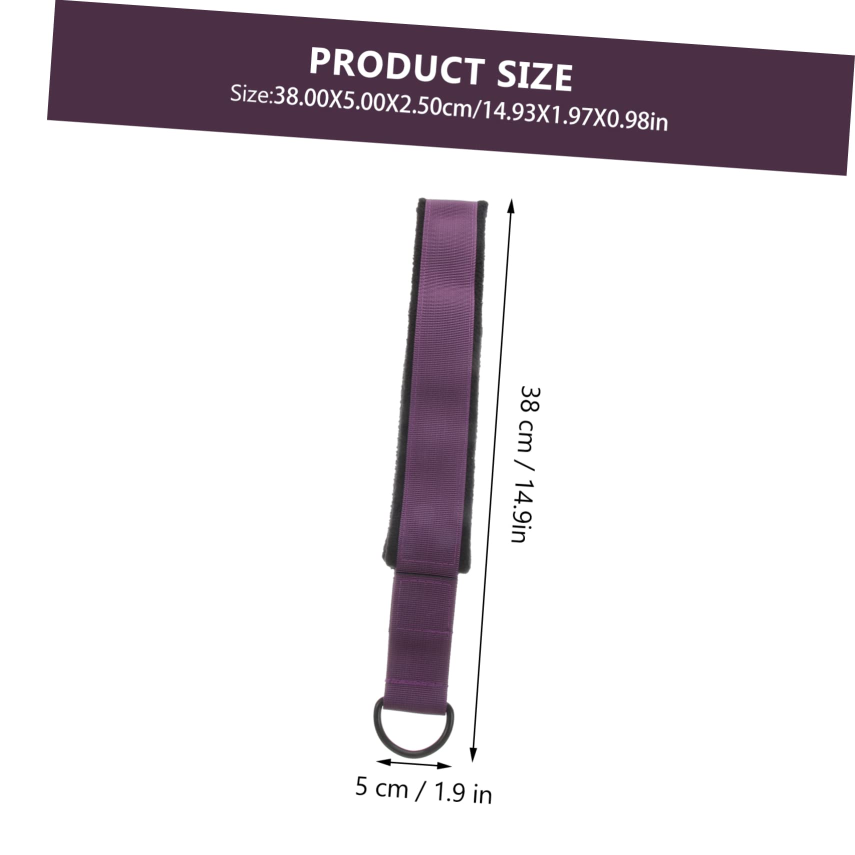 GALPADA Yoga Straps Set Pilates Bands Fitness Equipment Stretching Strap Multi-function Elastic Band for Body Toning Flexibility