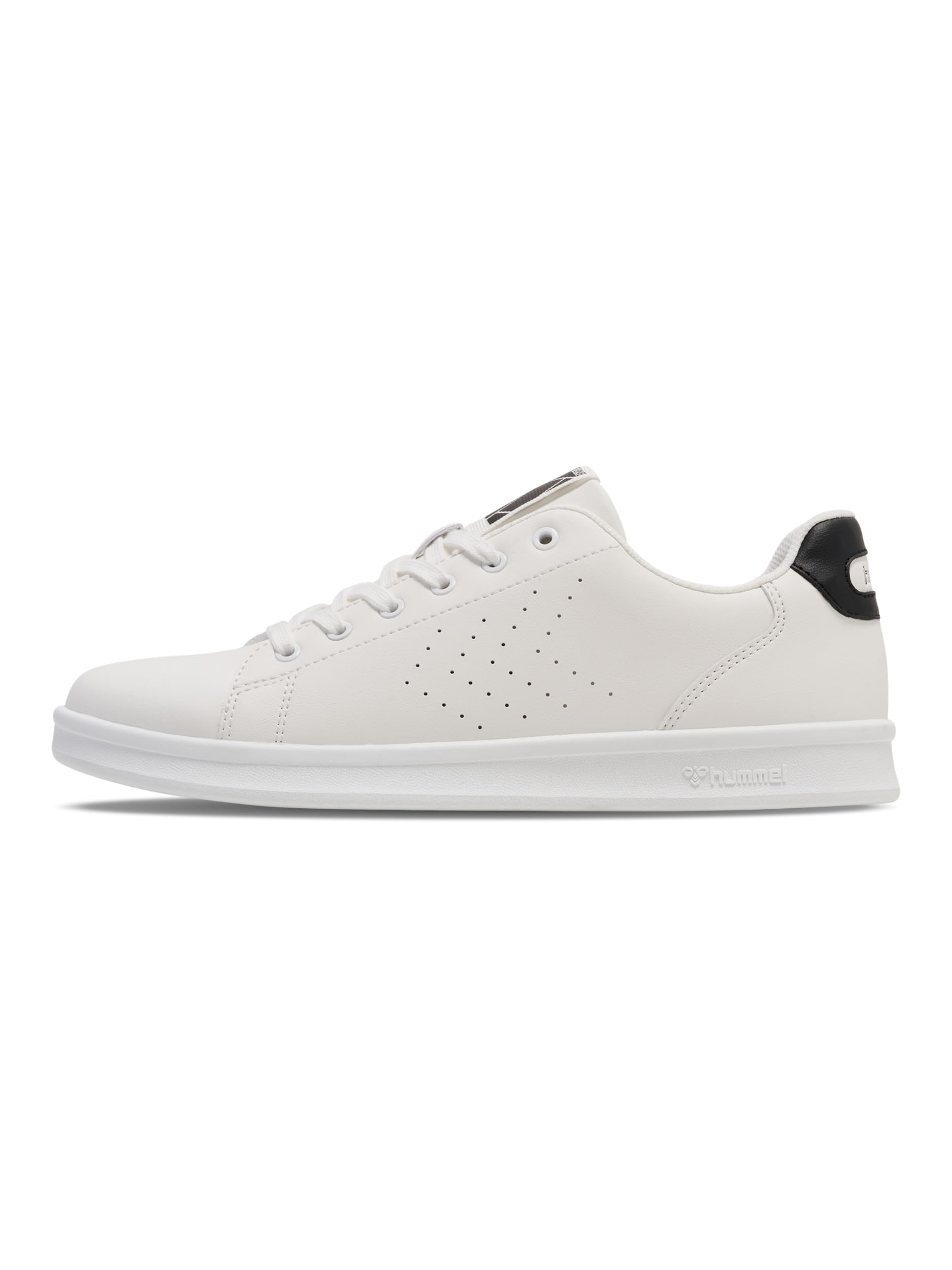 Baskets Hummel Center Court Homme Taille 43 - Blanc/Noir - Occasion Très Bon État