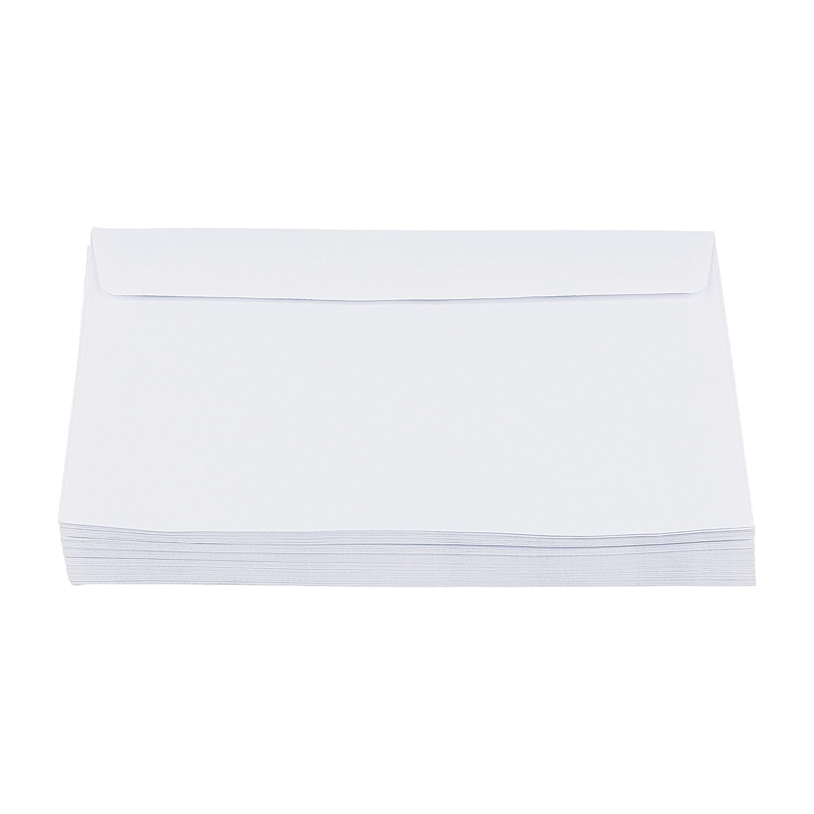 LEXININ Lot de 200 enveloppes auto-adhésives blanches, format C6/A6, 162 x 114 mm, 80 g/m²