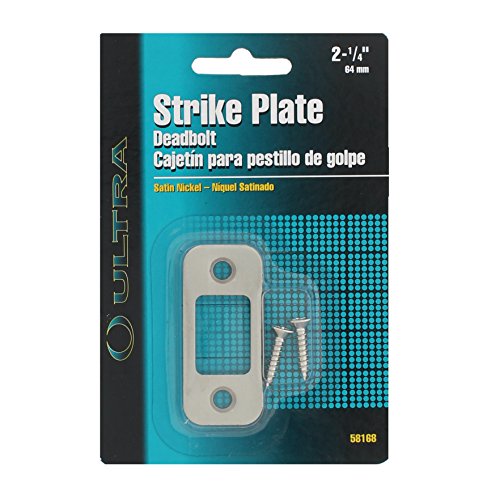 Guard Security 58168 Deadbolt Strike Plate Rad Sn #TOP2