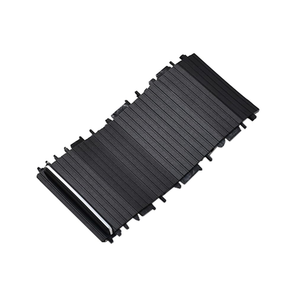 Copertura per tendina avvolgibile per console centrale auto Portabicchieri per interni auto Compatibile con BMW Serie 3 E46 316 318 320 325 328 51167038333