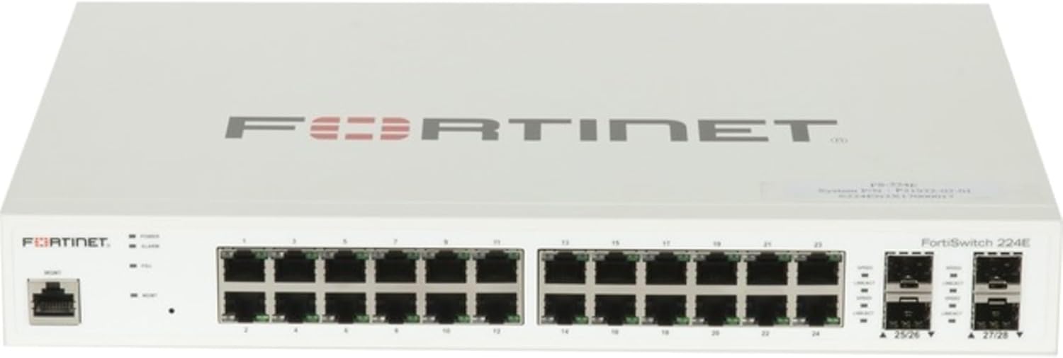 Amazon.com: Fortinet - FS-224E - Fortinet FortiSwitch 224E - Switch ...