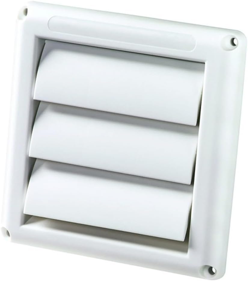 Ventilation Exhaust Cover Gravity Flaps for External Walls Featuring Automatic Closure for Extractor Fans Cooker Hoods and Air Duct Systems Weatherproof