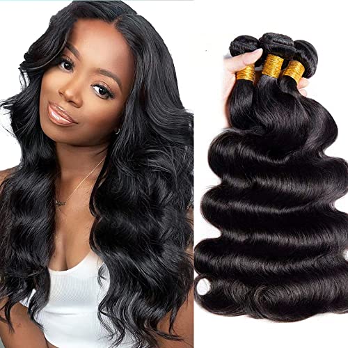 Body Wave Bundles Human Hair 22 24 26 Inch 12A