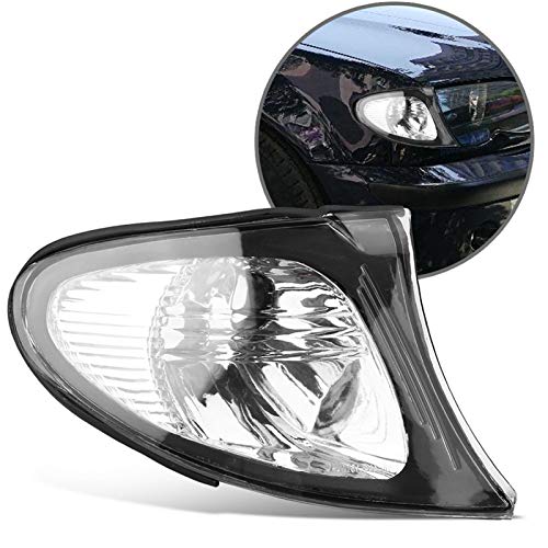 Lentilles de lumière d'angle transparentes ABS pour BMW E46 série 3 - 6