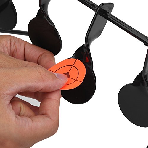 Shooting Target with Hot Metal Rotating Spinning 5 Targets Umarex 22lr Steel Stickers Resistance More Than Accessories for Rifle Airgun Shooting Airsoft Gun 2000 Fps Outdoor and - Image 3