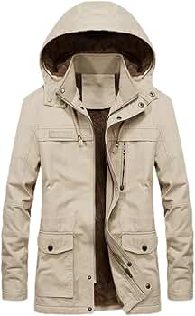ジャケット・アウター Magine: HOOD BOA MILITARY COAT Military jacket with boa hood, size M