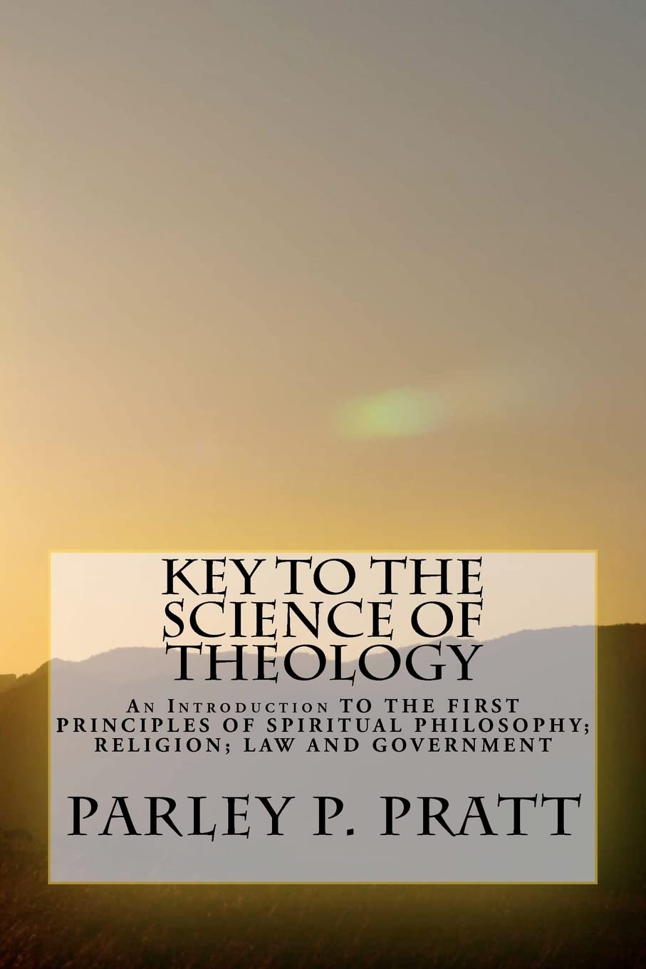 Key to the Science of Theology