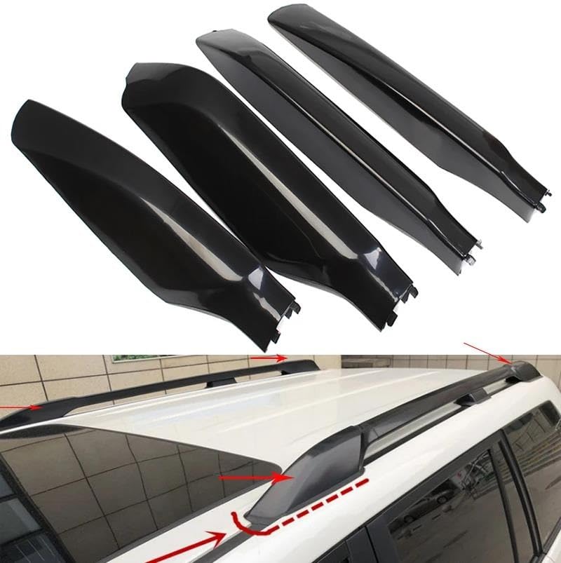 Barres de toit haut de gamme en ABS type coque pour Land Cruiser 150