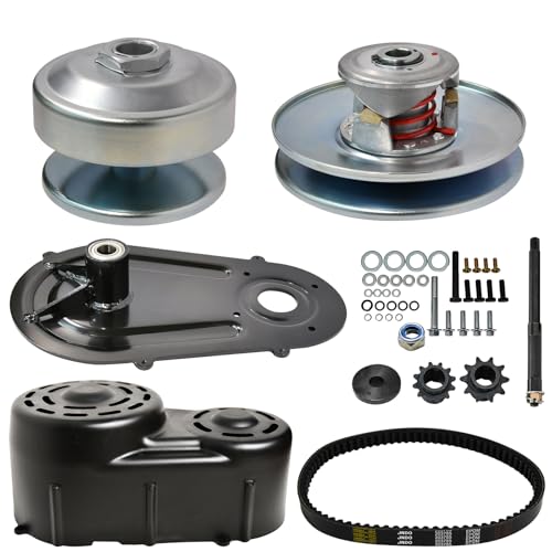 JNDO 40 Series Torque Converter Kit with 1 Bore Driver 3/4 Driven Fit for 8hp-16hp engines Predator 420cc Comet 209133A Manco 2432 Go Kart Kit