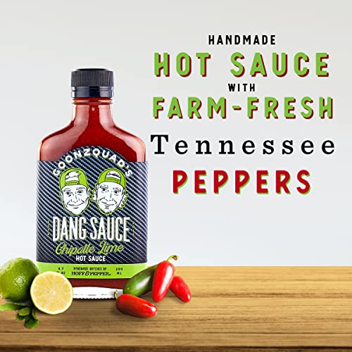 Hoff and Pepper Goonzquad Dang Sauce Handcrafted Chipotle Lime Hot Pepper Seasoning