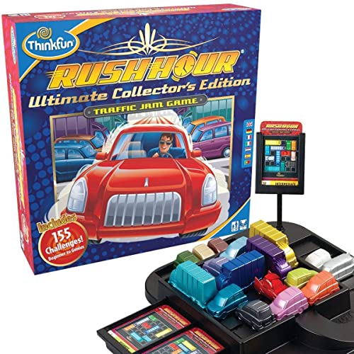 ThinkFun- Rush Hour Ultimate Edition Collector - Version surdimensionnée - Jeu de logique de l'embouteillage - Casse-tête - A partir de 8 Ans - Ravensburger...