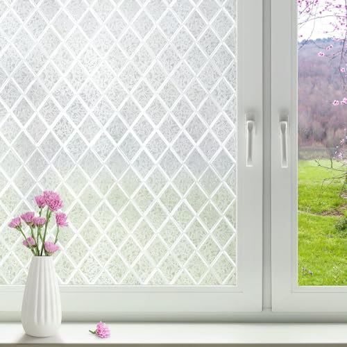 Película para ventana privacidad lattice 17.5x17.5 pulgadas miniatura 2