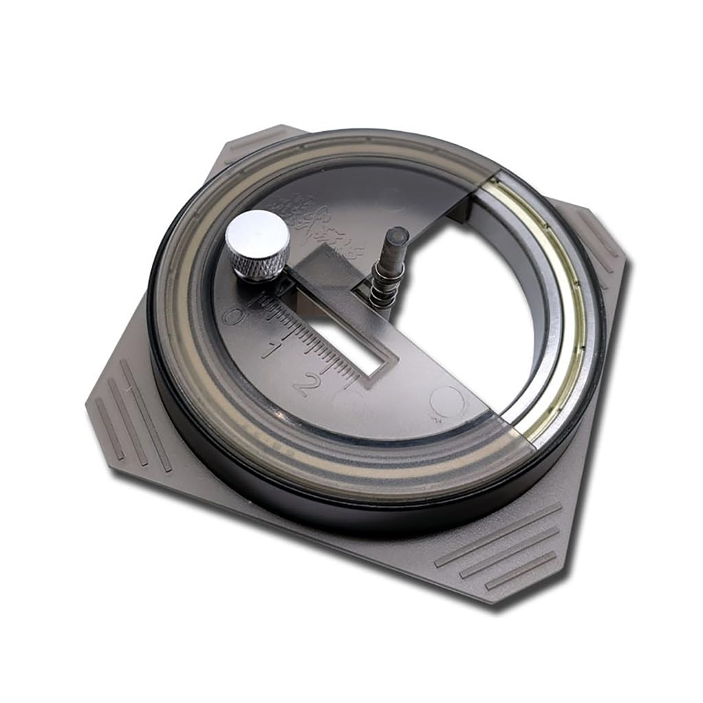 GMBYLBY Steel Precise Circular Cutter Stepless Adjustment For 1-50mm Round Stickers Assembly Model Making Tool