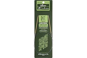 Clover Takumi Bamboo 9 Circular Knitting Needles 24"
