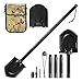 Faltbarer Spaten, Softeen Klappschaufel, multifunktional, tragbar, für Garten, Camping, Wandern, Überleben, Schneeschaufel, 97 cm