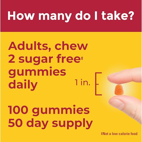 Nature Made Zero Sugar Vitamin C Gummies 250 mg per Serving, 100 Gummies - image 5