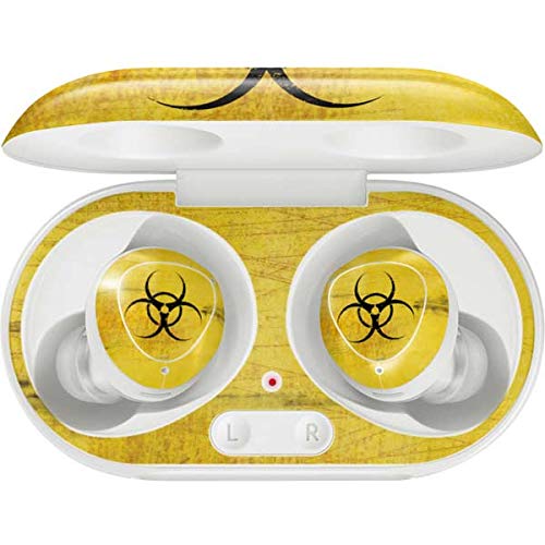 Skinit Decal Audio Skin Compatible with Samsung Galaxy Buds+ - Officially Licensed Skinit Originally Designed Biohazard Large Design