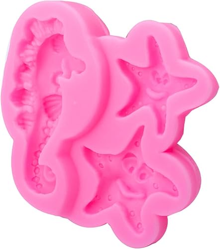 Miniatura 4 de Fondant Molds 2 Pieces Fondant Cake Silicone Mold Clay Dripping Chocolate Mold