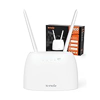 Tenda 4G06 Router 4G VoLTE Cat4 Wireless 300Mbps, Router WiFi con SIM