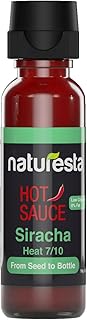 صلصة سريراتشا الحارة نكهة سريراتشا الجريئة الصغيرة للالنظام الغذائي والتوابل الصديقة للكيتو من نيتشرستا، حجم 79 جم