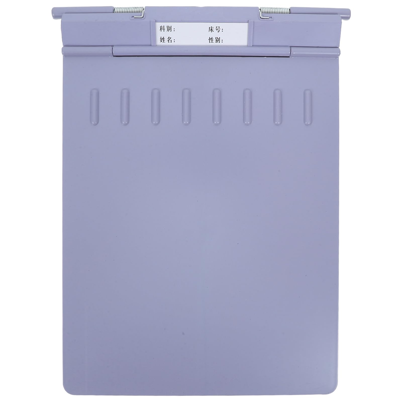 Tableau d'écriture multi-usage gris et porte-documents en plastique