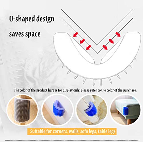 Peines para gatos esquineros ideales para pasillos y esquinas con hierba gatera pack 4 5