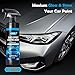 Car Coating Spray, Ceramic Coating for Car Wax Polish Paint Protection, Automotive Gloss & Shine Stuff Detailing Supplies, Adds Extreme Gloss, Depth, Shine-500ml/17 Fl.Oz