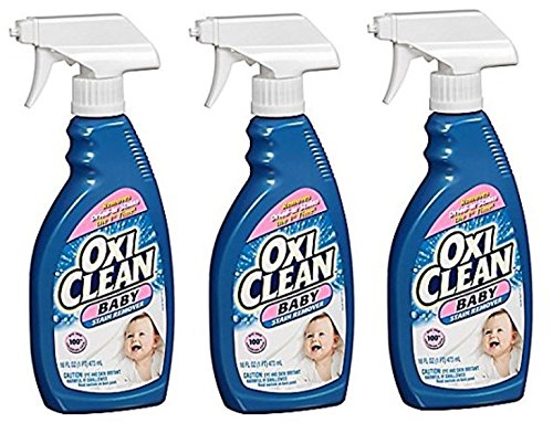 Image of OxiClean Max Force Baby 16 oz. Spray Bottle 3 Pack