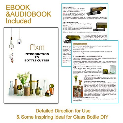 Fixm HS0182B-FBFBA Glass Bottle Cutter, Fixm Square & Round Bottle Cutting Machine thumb #4