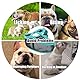 Französische Bulldogge Maulkorb, Maulkorb Französische Bulldogge, Hundemaulkorb mit Kurzer Schnauze, Maulkorb für Hunde mit Abgeflachter, Maulkorb Kleine Hunde, Anti Biting Kauen Bellen