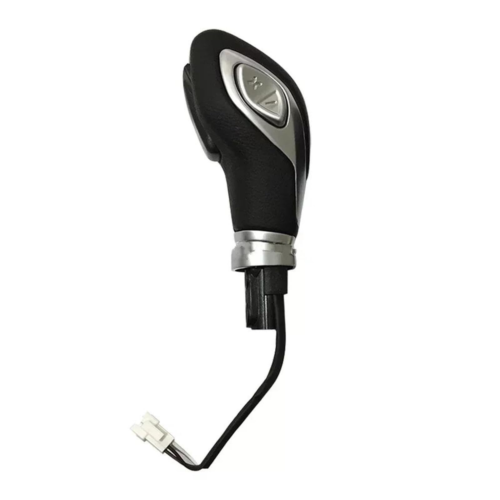 Fhuwaz For Focus Mk3 Car Gear Knob For Focus 3 Fiesta Mk7 For Kuga For Mondeo For Ecosport 2013 2014 2015 2016 2017 Car Accessories Leather Gear Shift Knob Shifter Lever(For Focus Mk3)