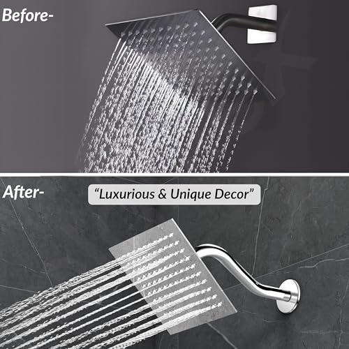 Image of Plantex 11-Inch S-Shaped Shower Arm for Overhead Shower /Stainless Steel Shower Arm Pipe /Wall Mount ShowerArm for Bathroom Fitting with -Inch Thread - Pack of 1 (Chrome)